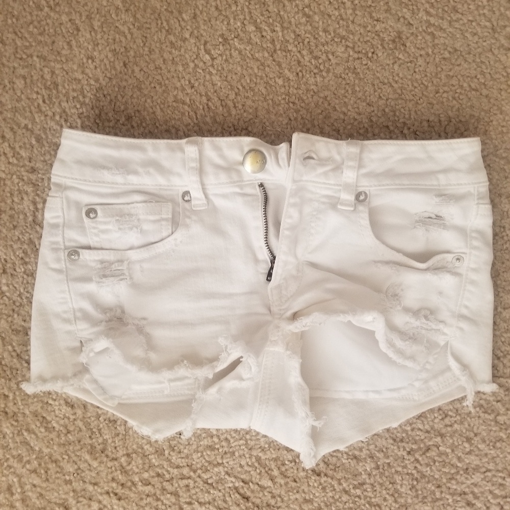 American Eagle Shorts Ripped Style